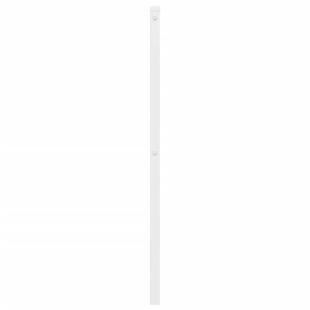 Testiera di Ricambio in Metallo Bianco 100 cm
