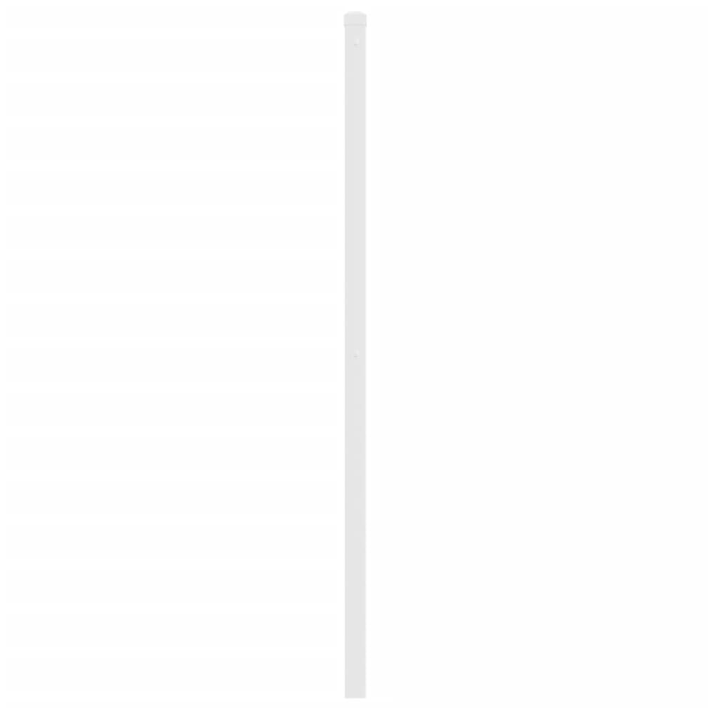 Testiera di Ricambio in Metallo Bianco 160 cm