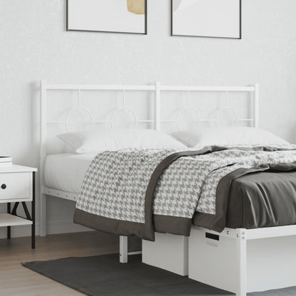 Testiera di Ricambio in Metallo Bianco 160 cm