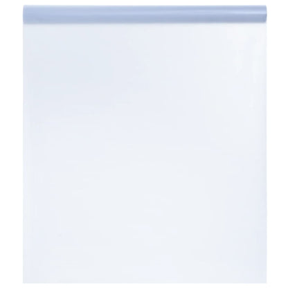 Pellicola Statica Smerigliata Grigio Trasparente 60x2000 cm PVC