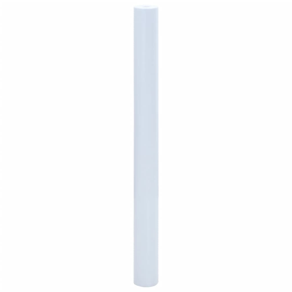Pellicola Statica Smerigliata Bianco Trasparente 45x1000 cm PVC