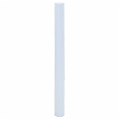 Pellicola Statica Smerigliata Bianco Trasparente 45x1000 cm PVC