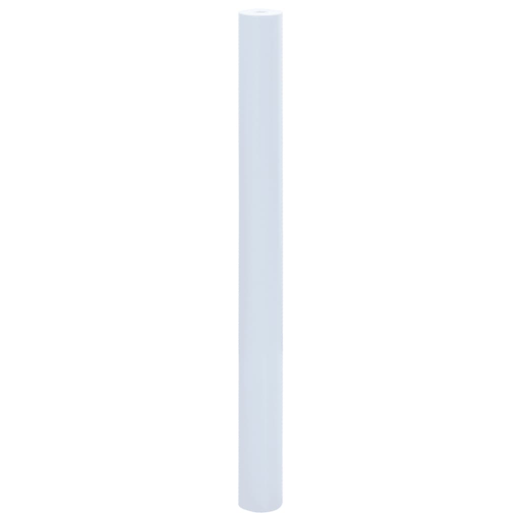 Pellicola Statica Smerigliata Bianco Trasparente 45x2000 cm PVC