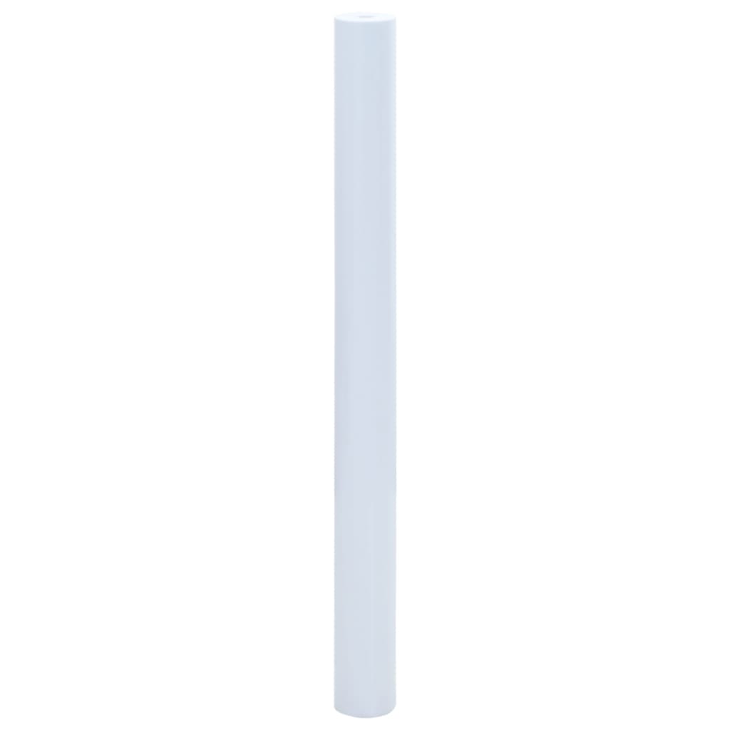 Pellicola Statica Smerigliata Bianco Trasparente 60x1000 cm PVC