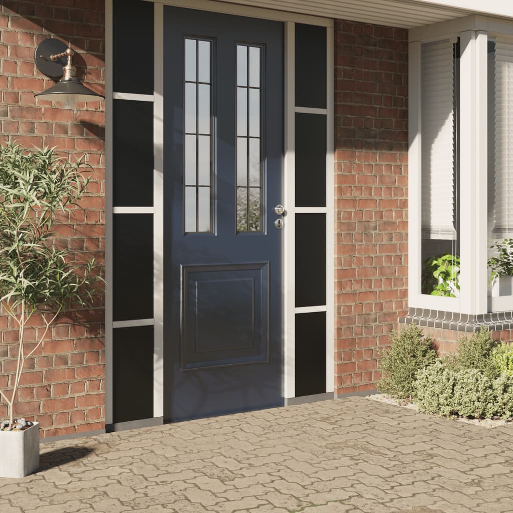 Pellicola Vetri Statica Smerigliata Nera 45x2000 cm PVC