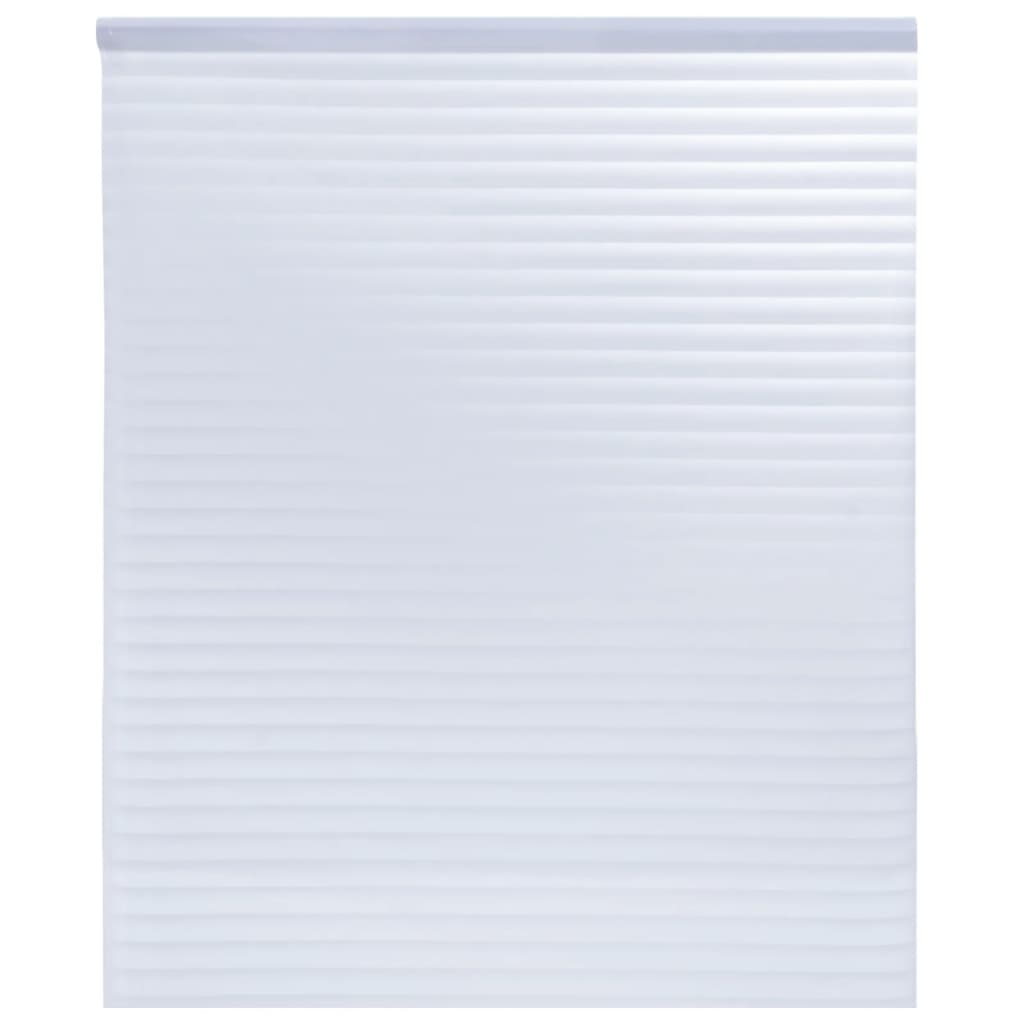 Pellicola per Finestra Smerigliata Motivo Tenda 90x500 cm PVC