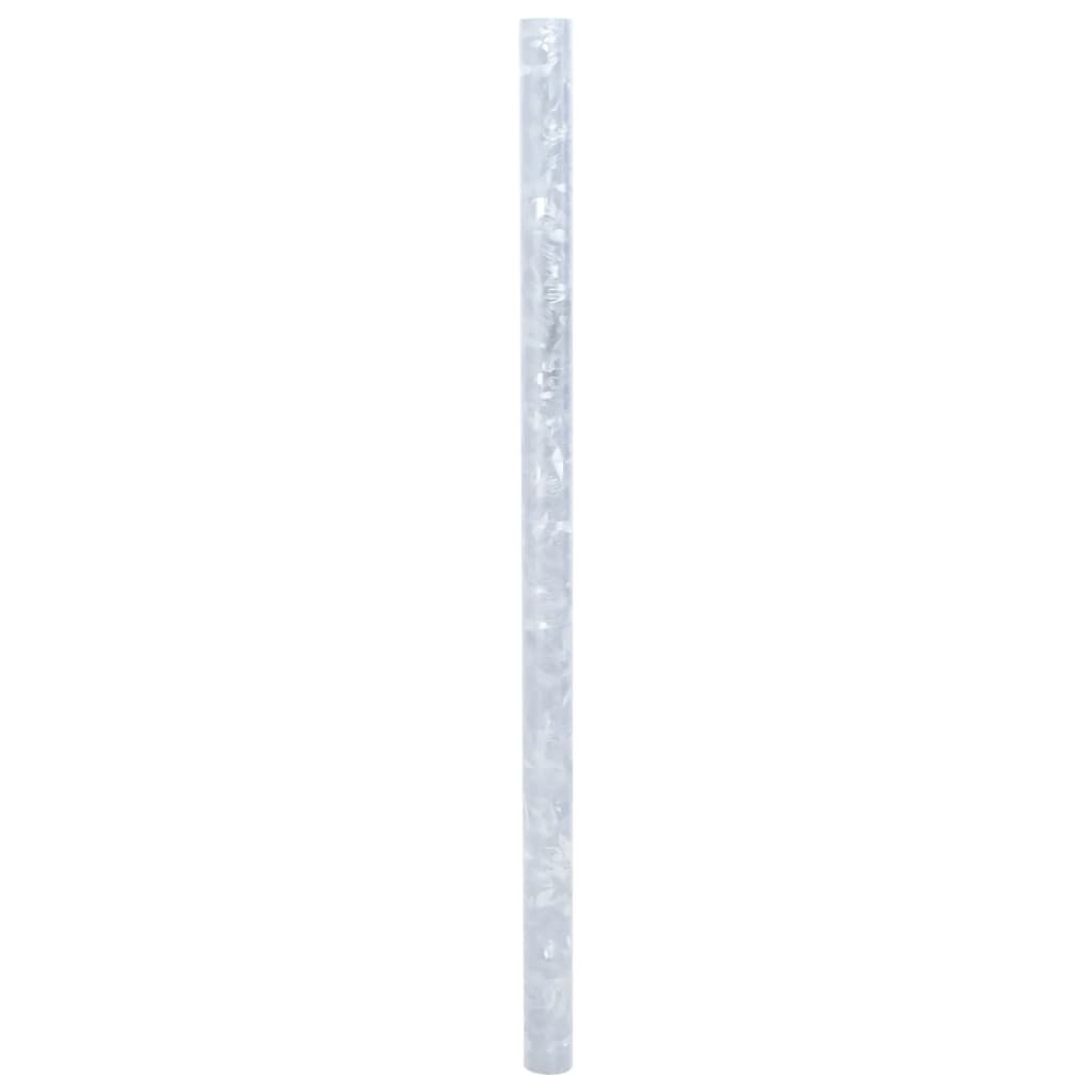 Pellicola per Finestra Smerigliata Motivo Fiori 60x500 cm PVC