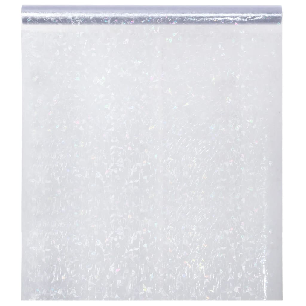 Pellicola Finestra Smerigliata Motivo Arcobaleno 3D 90x2000 PVC