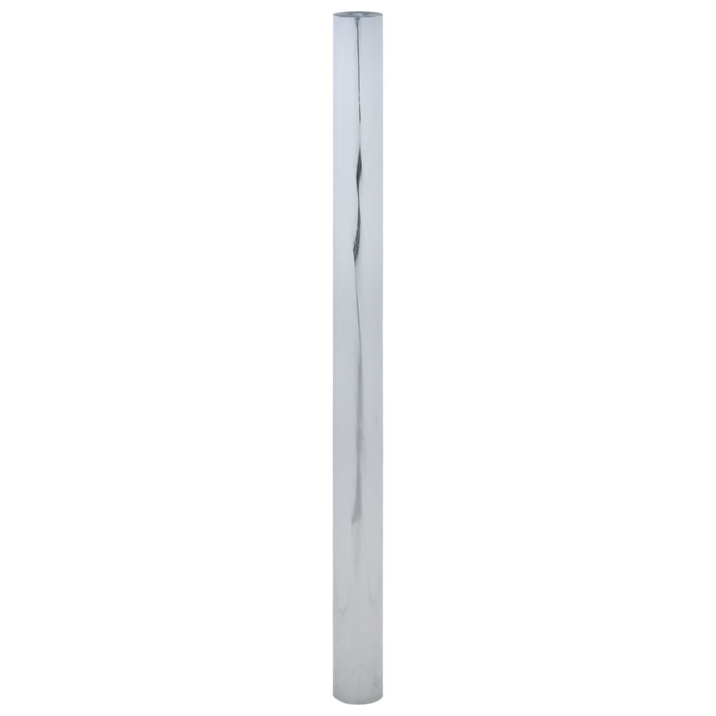 Pellicola Solare Statica Effetto Riflettente Argento 60x500 PVC