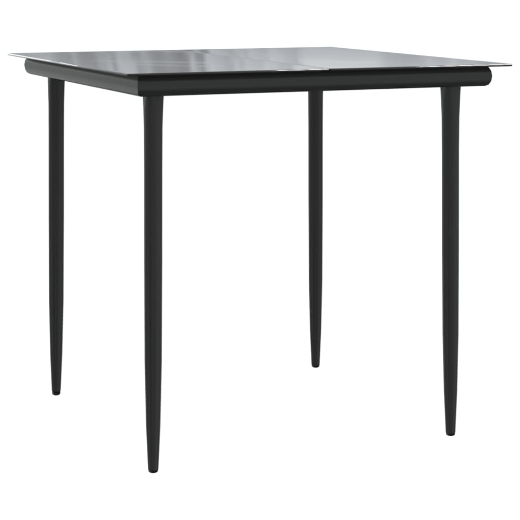 Set BistrÃ² 3 pz con Cuscini Marrone in Polyrattan