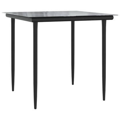 Set BistrÃ² 3 pz con Cuscini Marrone in Polyrattan