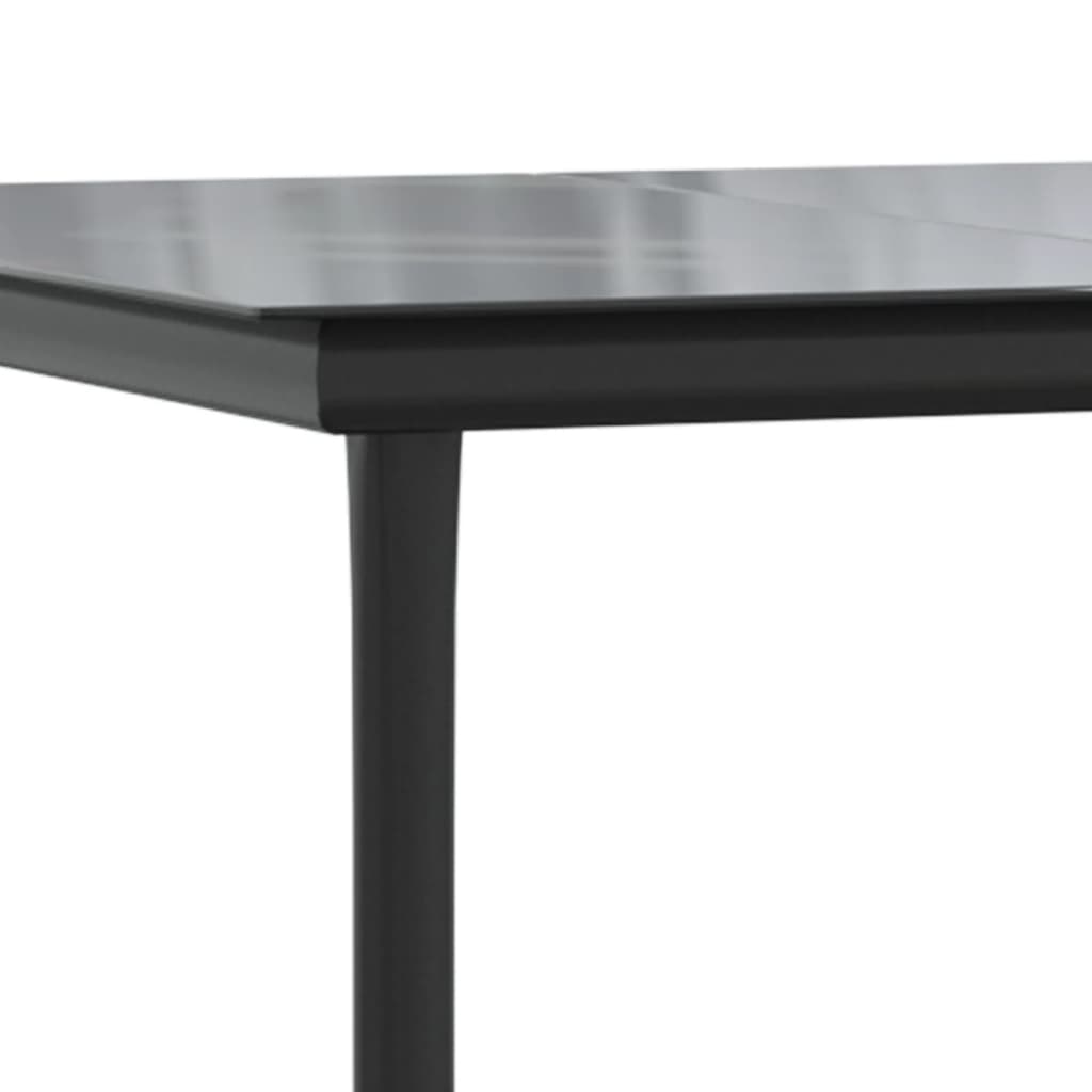 Set da Pranzo da Giardino 7pz con Cuscini in Polyrattan Marrone
