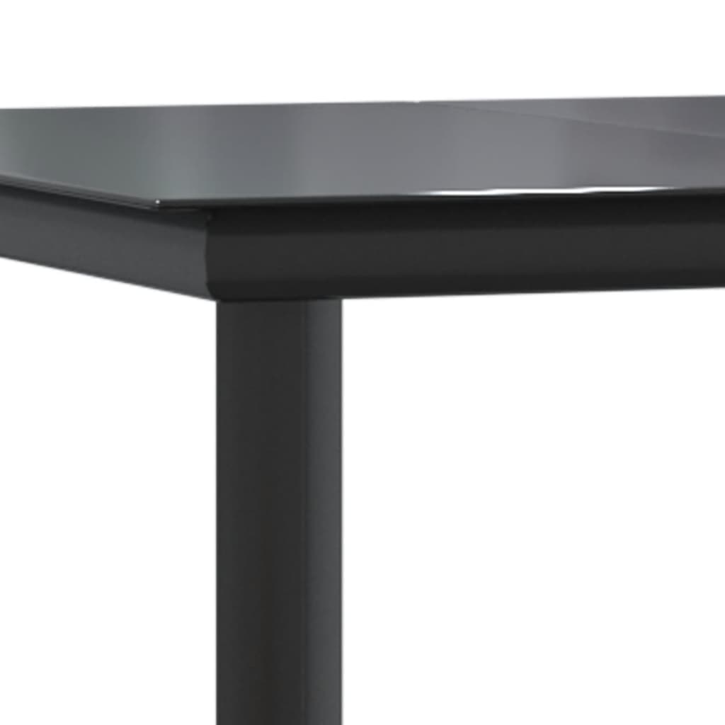 Set da Pranzo da Giardino 7pz con Cuscini in Polyrattan Marrone