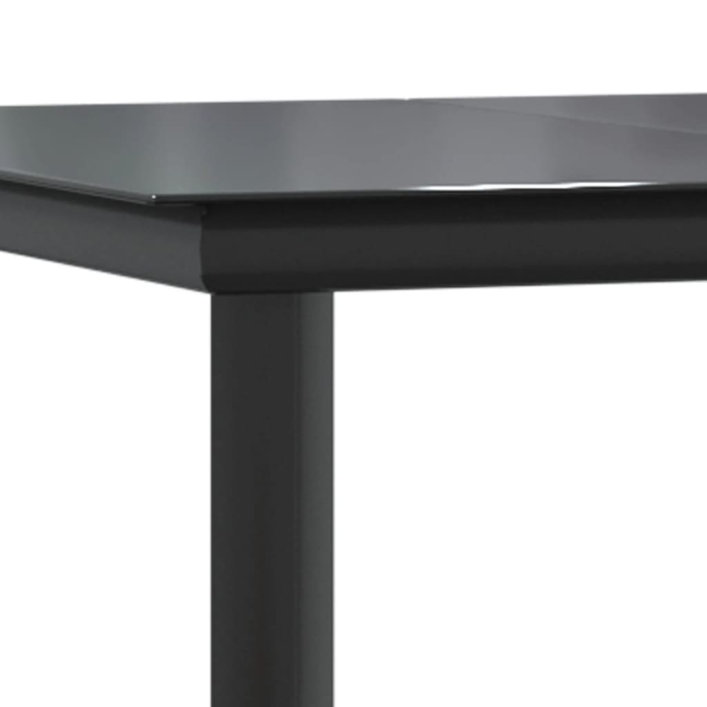 Set da Pranzo da Giardino 7pz con Cuscini in Polyrattan Marrone