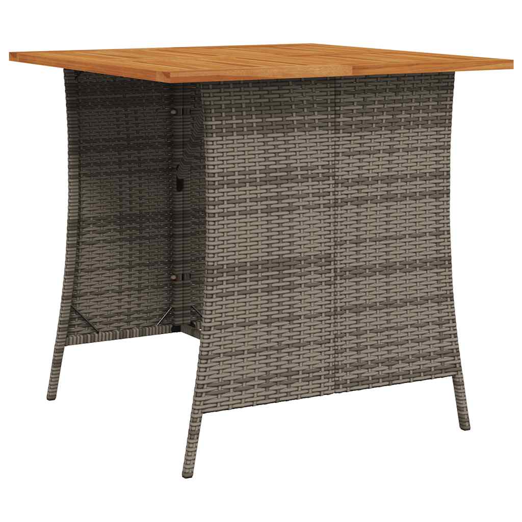 Set Divani da Giardino 6 pz con Cuscini a Forma di L Polyrattan