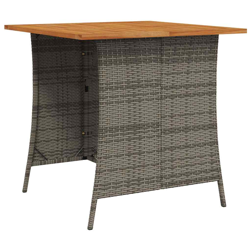 Set Divani da Giardino 6 pz con Cuscini a Forma di L Polyrattan