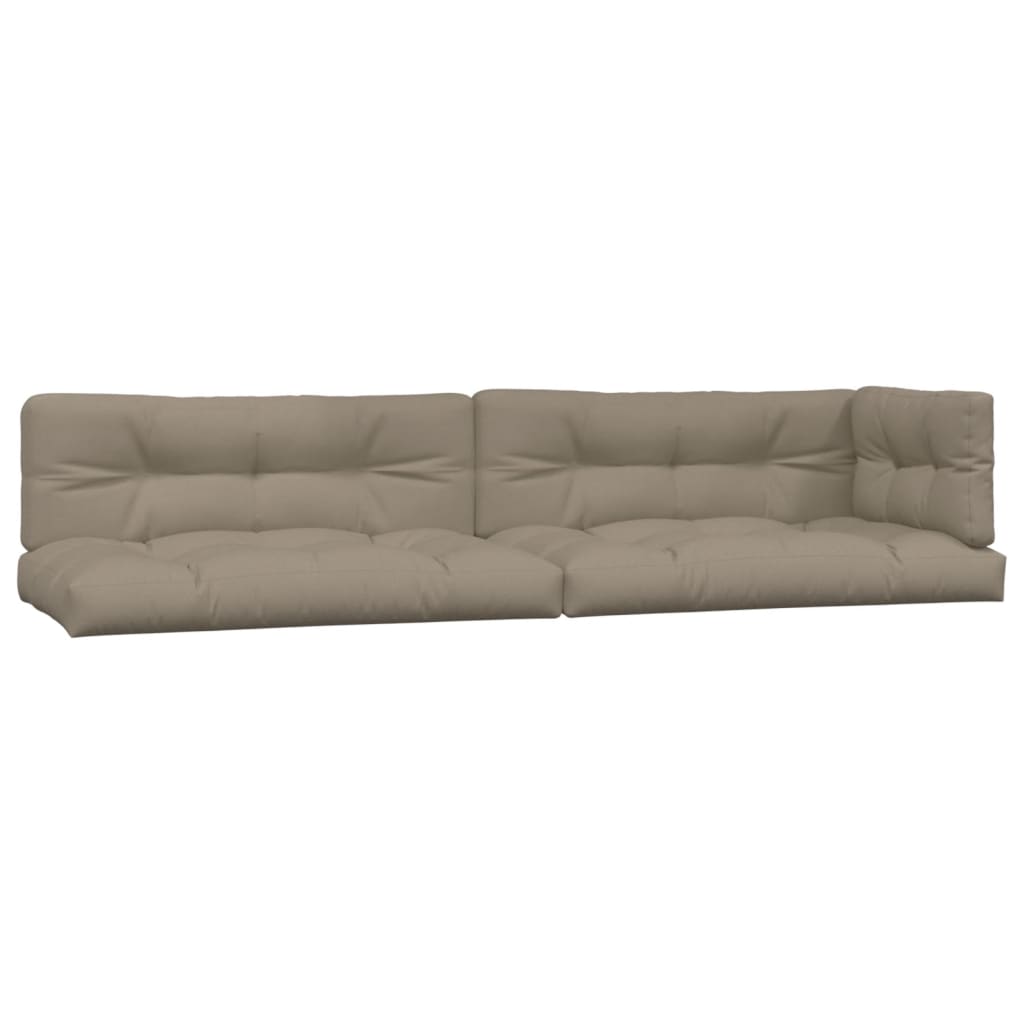 Set Divani Pallet Giardino 4pz Cuscini Legno Massello Acacia