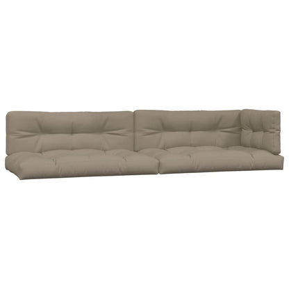 Set Divani Pallet Giardino 4pz Cuscini Legno Massello Acacia