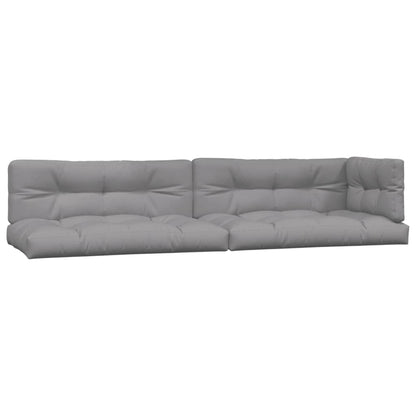 Set Divani Pallet Giardino 4pz Cuscini Legno Massello Acacia