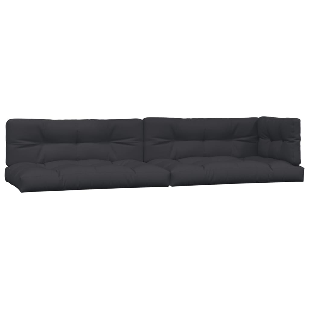 Set Divani Pallet Giardino 4pz Cuscini Legno Massello Acacia