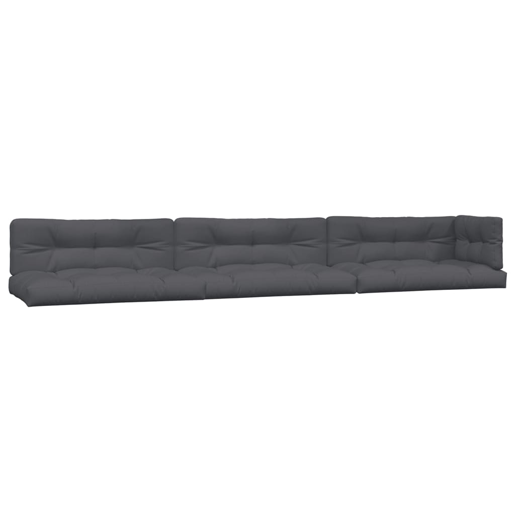 Set Divano Pallet da Giardino 6 pz con Cuscini Massello Acacia