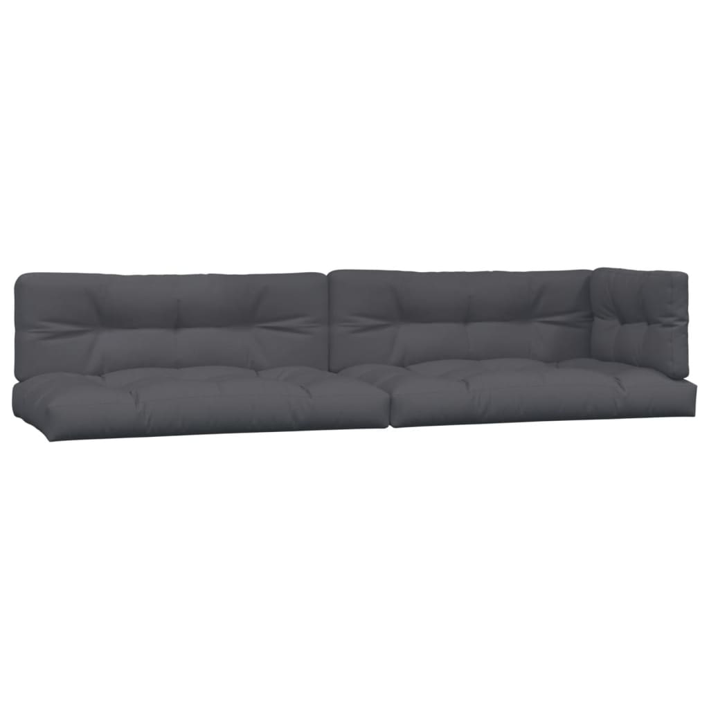 Set Divano Pallet da Giardino 6 pz con Cuscini Massello Acacia