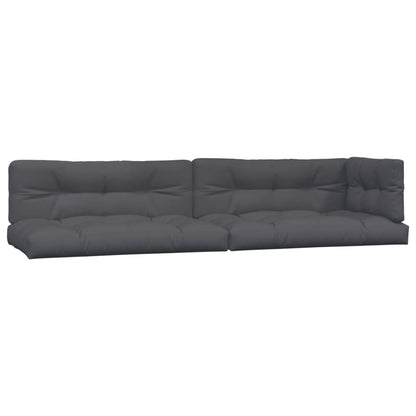 Set Divano Pallet da Giardino 6 pz con Cuscini Massello Acacia