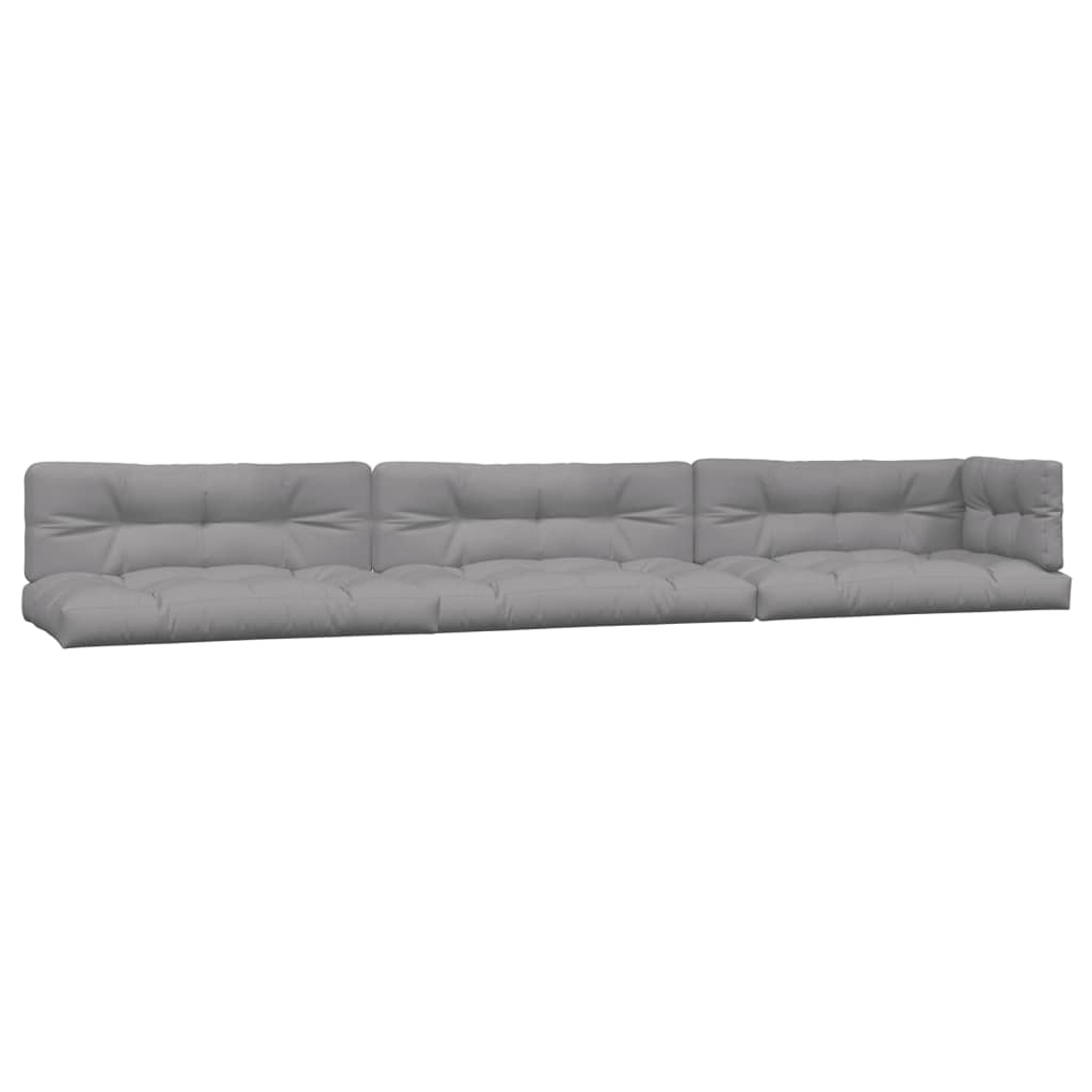 Set Divano Pallet da Giardino 6 pz con Cuscini Massello Acacia