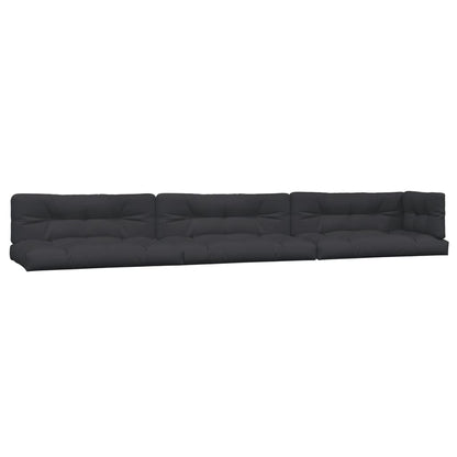 Set Divano Pallet da Giardino 6 pz con Cuscini Massello Acacia