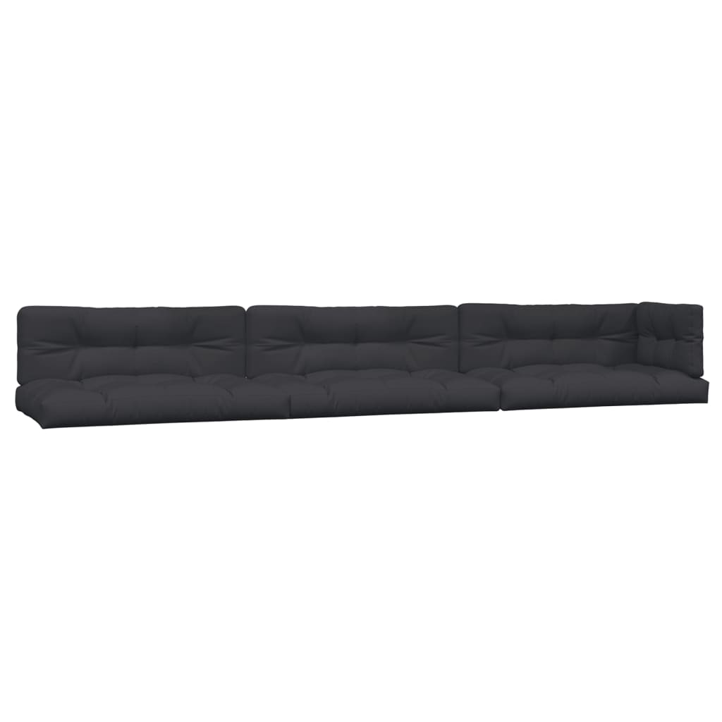 Set Divano Pallet da Giardino 6 pz con Cuscini Massello Acacia