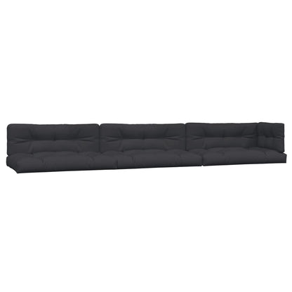 Set Divano Pallet da Giardino 6 pz con Cuscini Massello Acacia