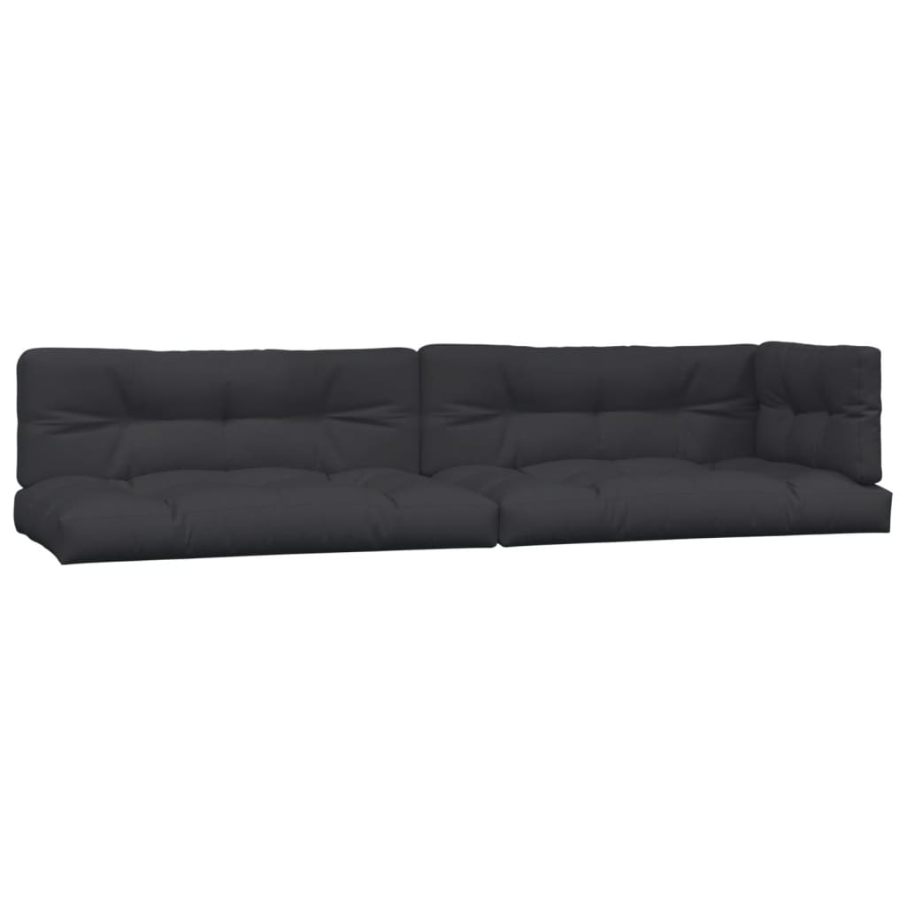 Set Divano Pallet da Giardino 6 pz con Cuscini Massello Acacia