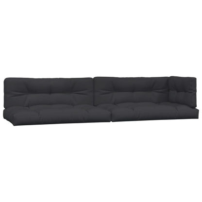 Set Divano Pallet da Giardino 6 pz con Cuscini Massello Acacia