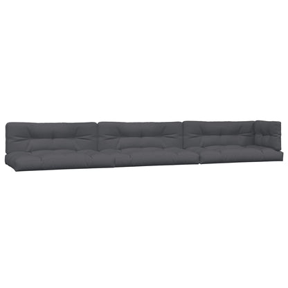 Set Divano Pallet da Giardino 6 pz con Cuscini Massello Acacia