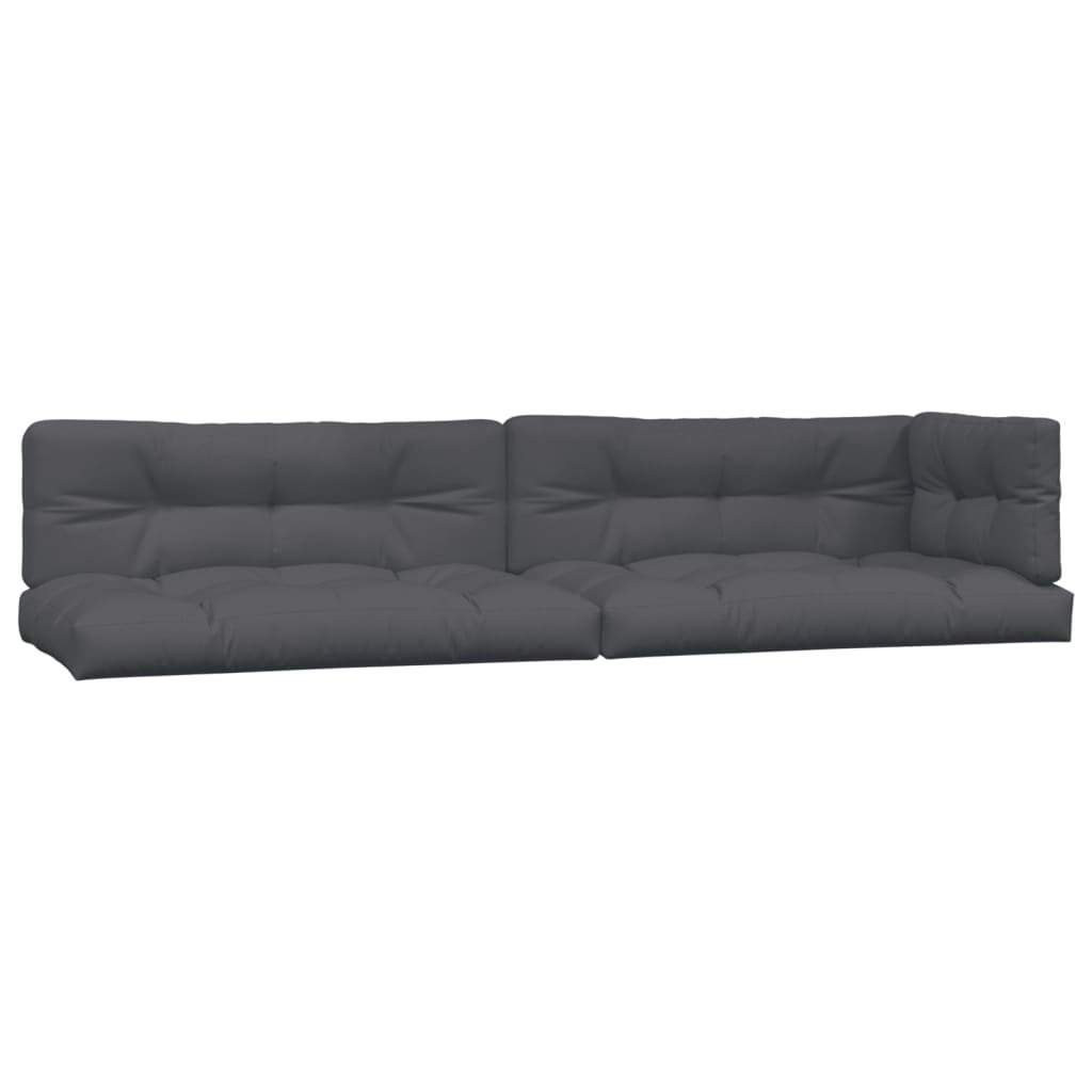 Set Divano Pallet da Giardino 6 pz con Cuscini Massello Acacia
