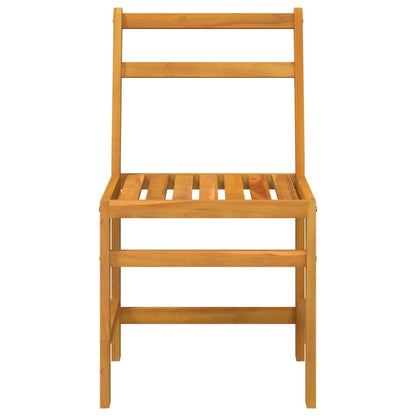 Set da Balcone 3 pz in Legno Massello di Acacia