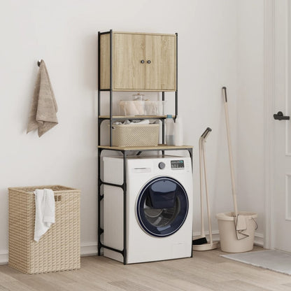 Mobile per Lavatrice Rovere Sonoma 68x48,5x194 cm