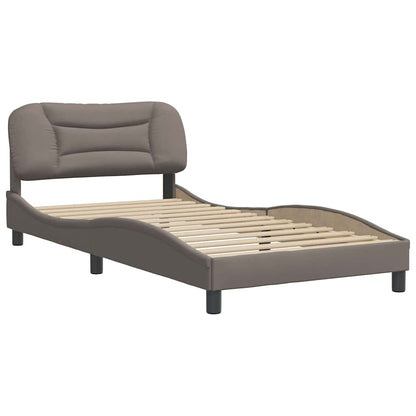 Giroletto senza Materasso Hvar Tortora 100x200 cm in Tessuto