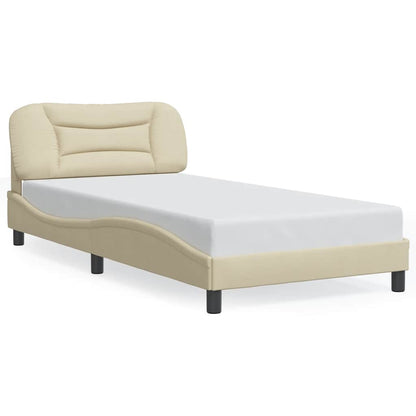 Giroletto senza Materasso Hvar Crema 100x200 cm in Tessuto