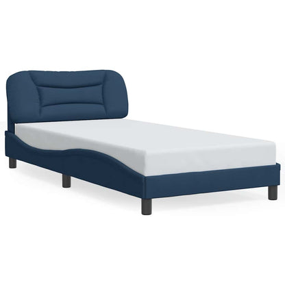 Giroletto senza Materasso Hvar Blu 100x200 cm in Tessuto