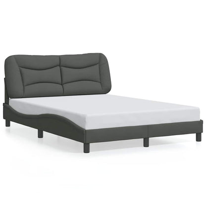 Giroletto senza Materasso Hvar Grigio Scuro 120x200 cm Tessuto