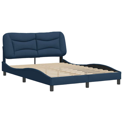 Giroletto senza Materasso Hvar Blu 140x190 cm in Tessuto