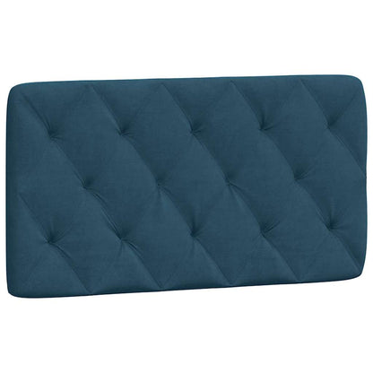 Giroletto senza Materasso Blu 100x200 cm in Velluto