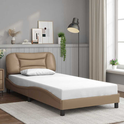 Giroletto senza Materasso Hvar Cappuccino 100x200 cm in Similpelle