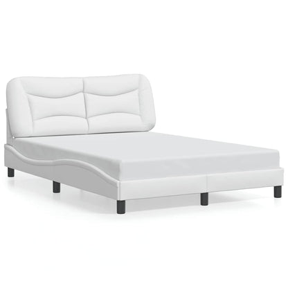 Giroletto senza Materasso Hvar Bianco 120x200 cm in Similpelle