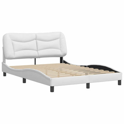 Giroletto senza Materasso Hvar Bianco 120x200 cm in Similpelle