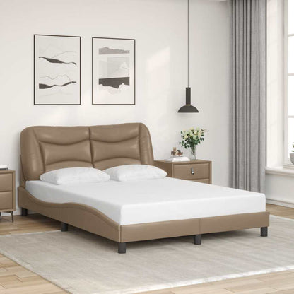 Giroletto senza Materasso Hvar Cappuccino 120x200 cm in Similpelle
