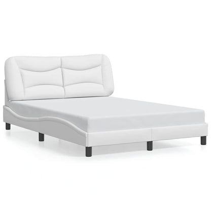 Giroletto senza Materasso Hvar Bianco 140x200 cm in Similpelle