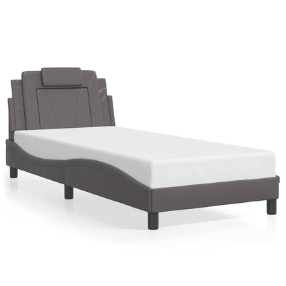 Giroletto Viana senza Materasso Crema 80x200 cm in Similpelle