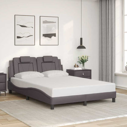 Giroletto Viana senza Materasso Crema 120x200 cm in Similpelle